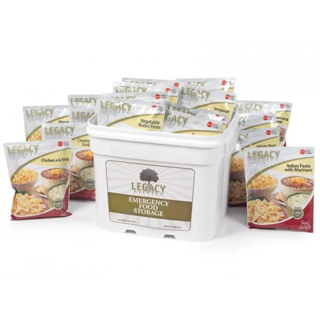 Legacy Freeze Dried Emergency Survival Food Storage