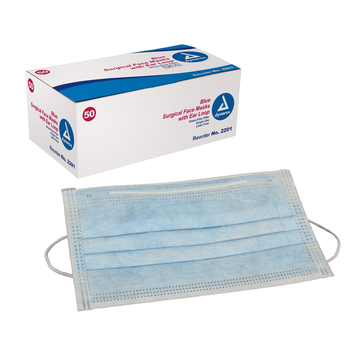 Dynarex 2201 Surgical Face Mask