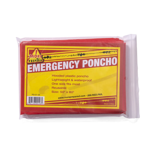 Emergency Poncho with Hood
