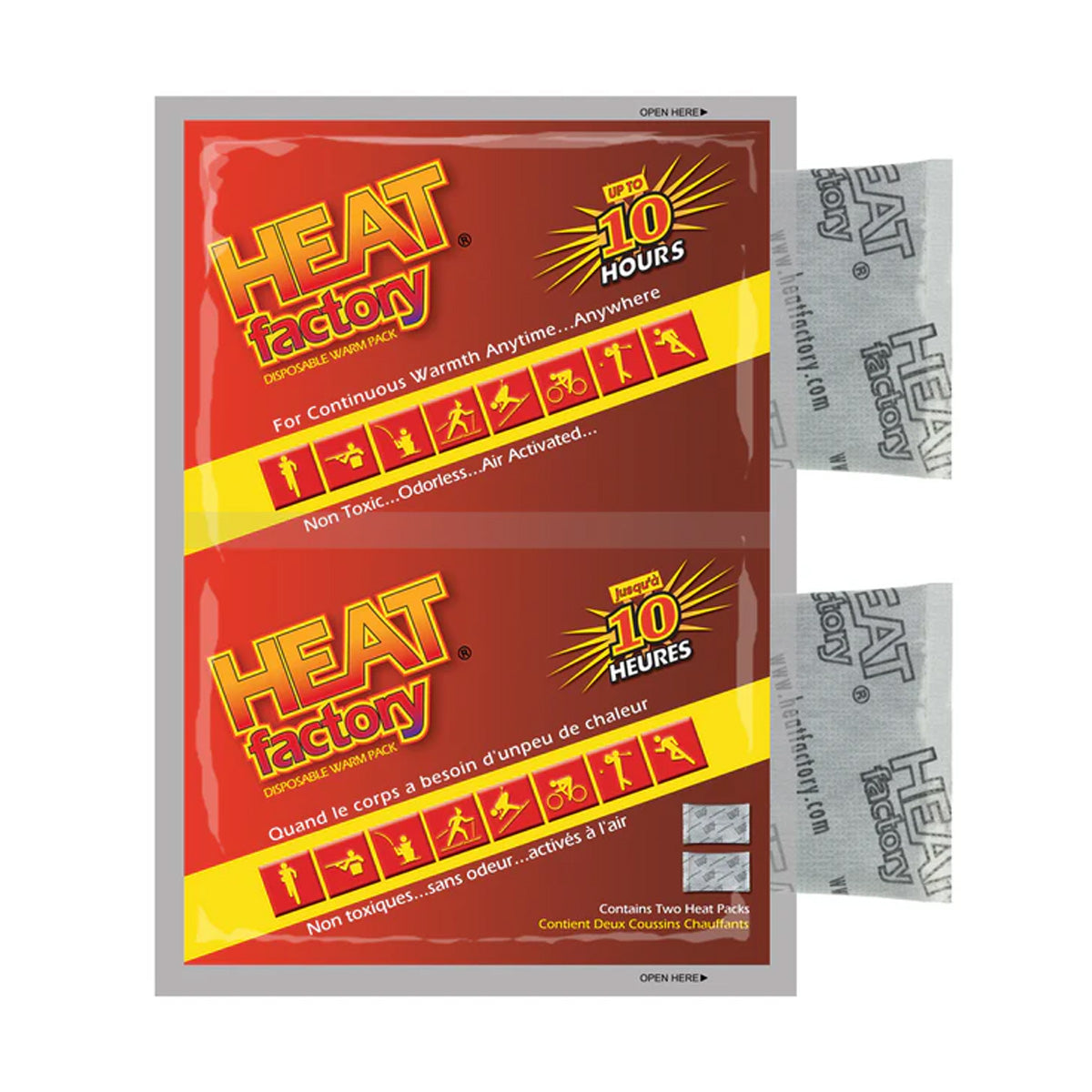 Heat Factory 10 Hour Hand Warmers - Pair