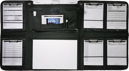 Open Command Board with various clips and pockets