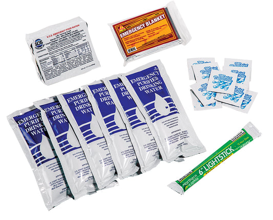 3 day kids emergency survival kit in bag