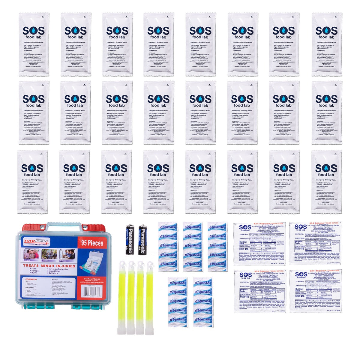 4 person 5 year replenishment kit