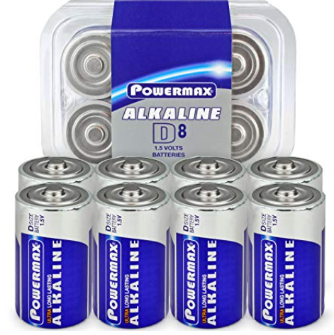 Powermax Alkaline D Battery (single)