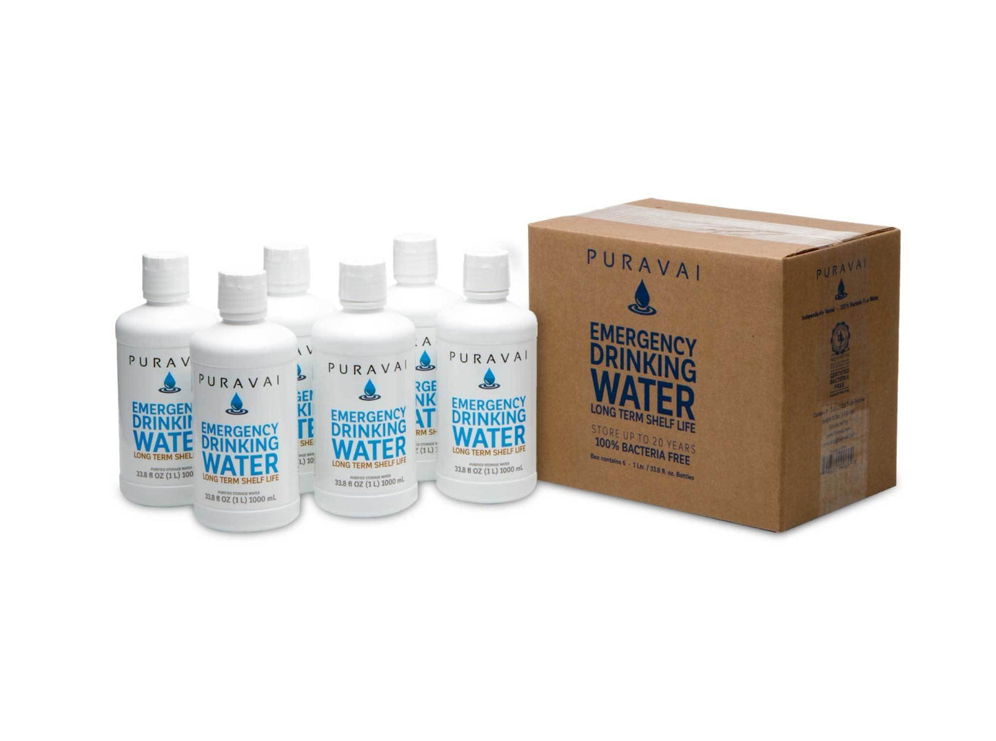 Puravai 20 Year Emergency Drinking Water