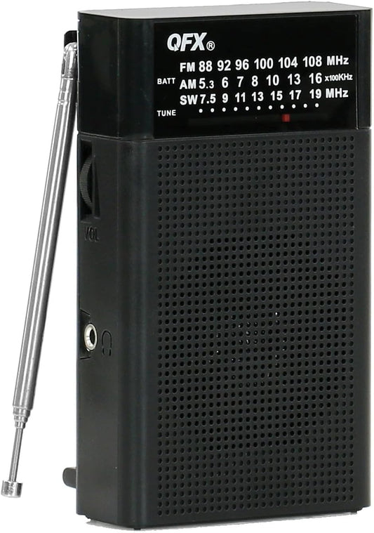 QFX R35 AM/FM/SW Portable Radio