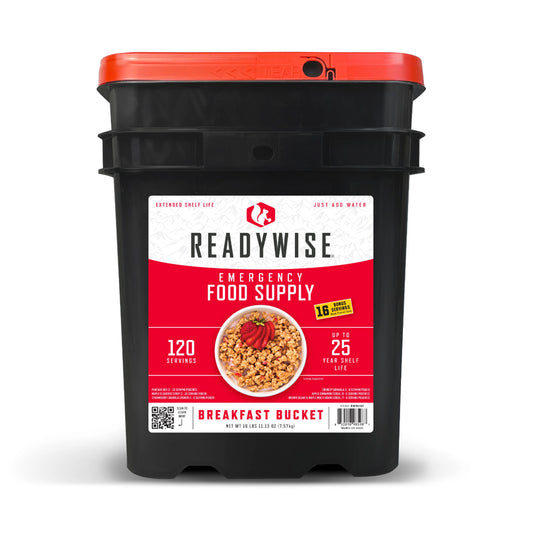ReadyWise 120 Serving Breakfast Bucket