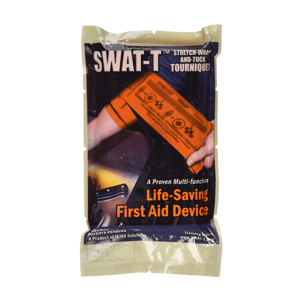H&H SWAT-T Tourniquet – 10 Pack, Black Or Orange, Disposable, Hand Out Supply