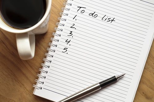 to do list preparedness