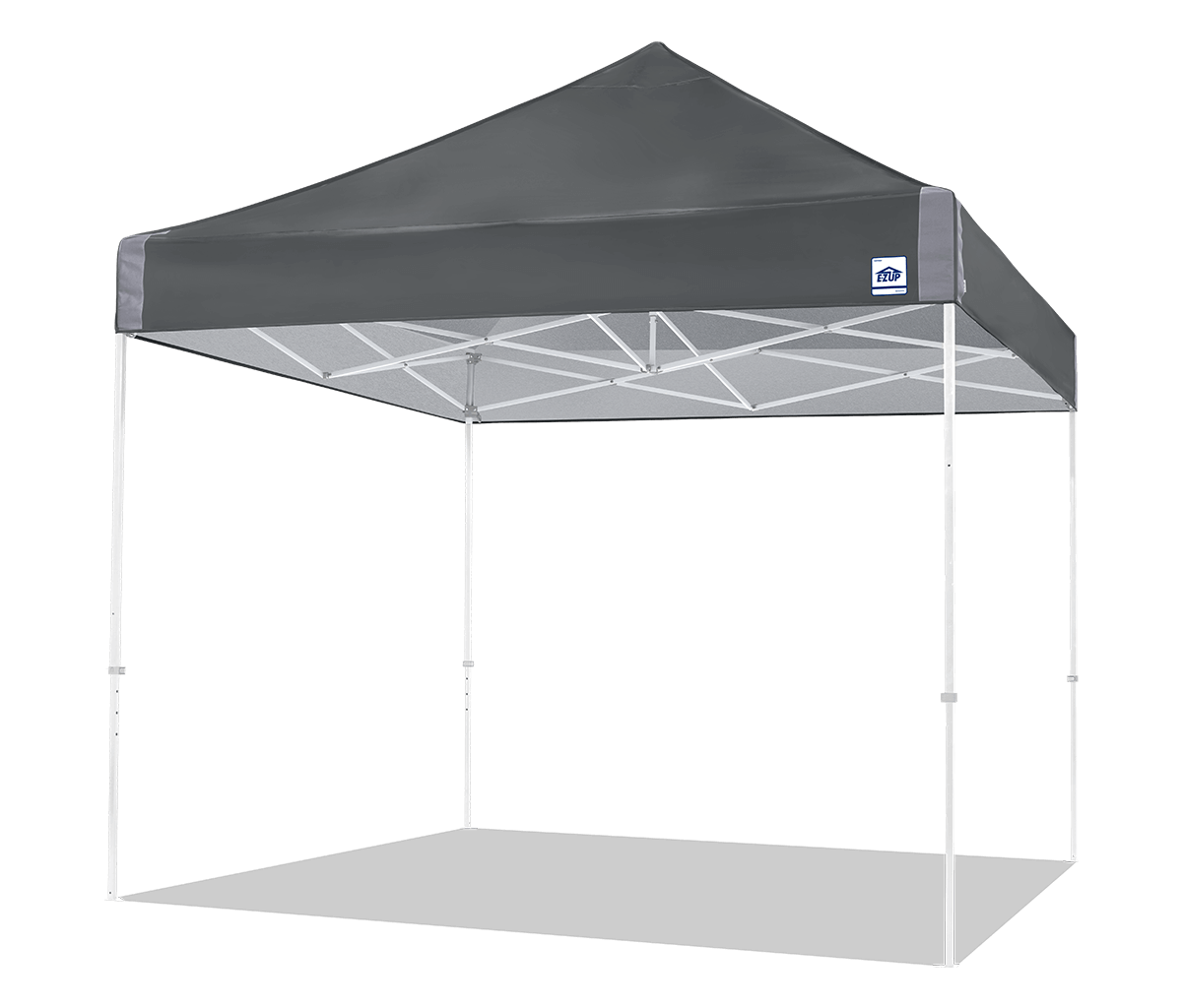 E-Z UP Vantage 10' x 10' Canopy - Steel Gray