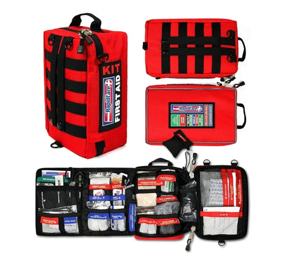 Rapid Care 315 Piece Trauma/Outdoor Kit w/ Bonus 95 Piece First Aid Kit