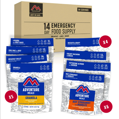 Mountain House Just in Case - 14 Day Emergency Food Supply Kit