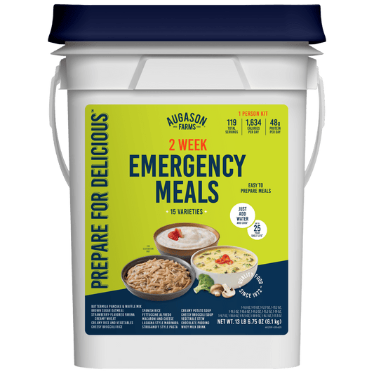 2-Week 1-Person Emergency Food Supply Kit, 119 Servings