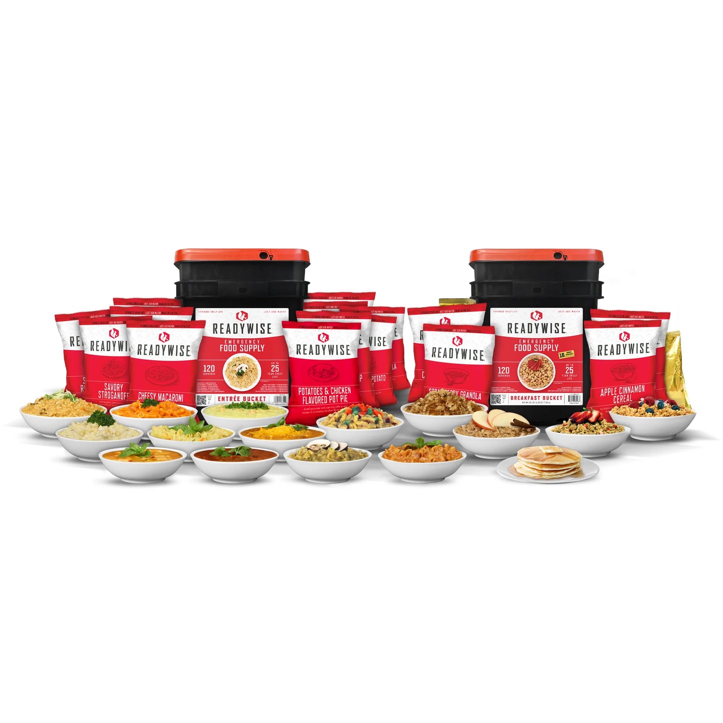 ReadyWise 240 Serving Breakfast & Entree Kit
