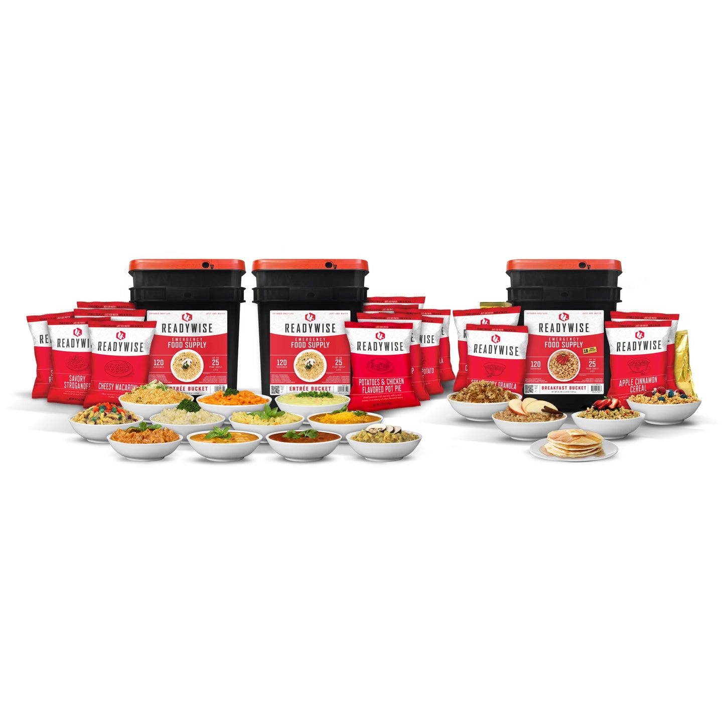 ReadyWise 360 Serving Breakfast & Entree Kit