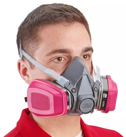3M 6300 Half-Face Respirator – Large