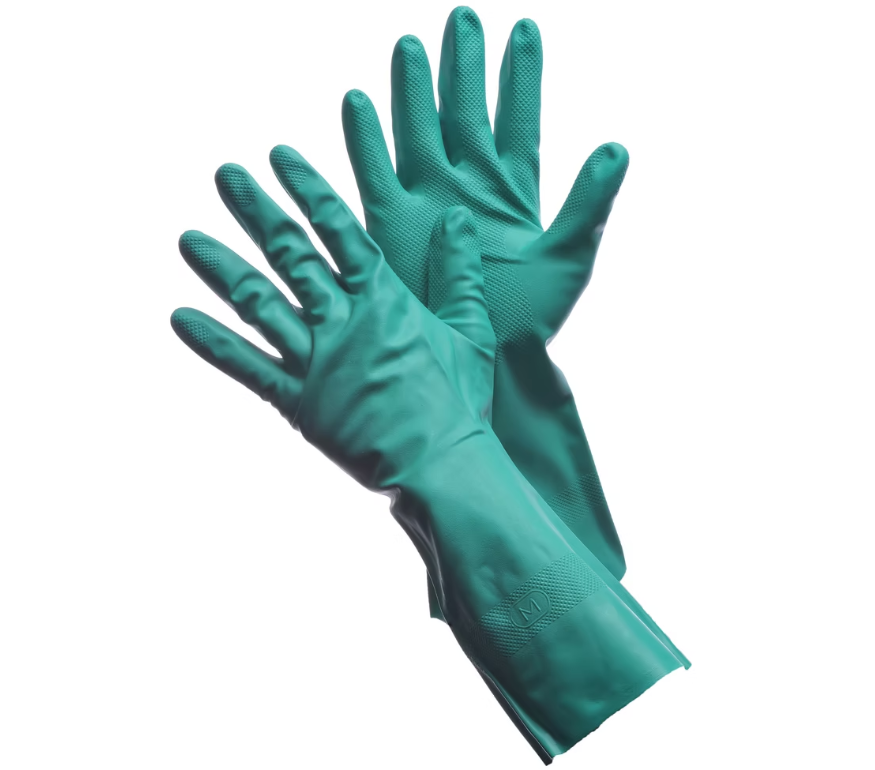 Chemical Resistant Gloves Nitrile with Long Cuff 13" 15mil