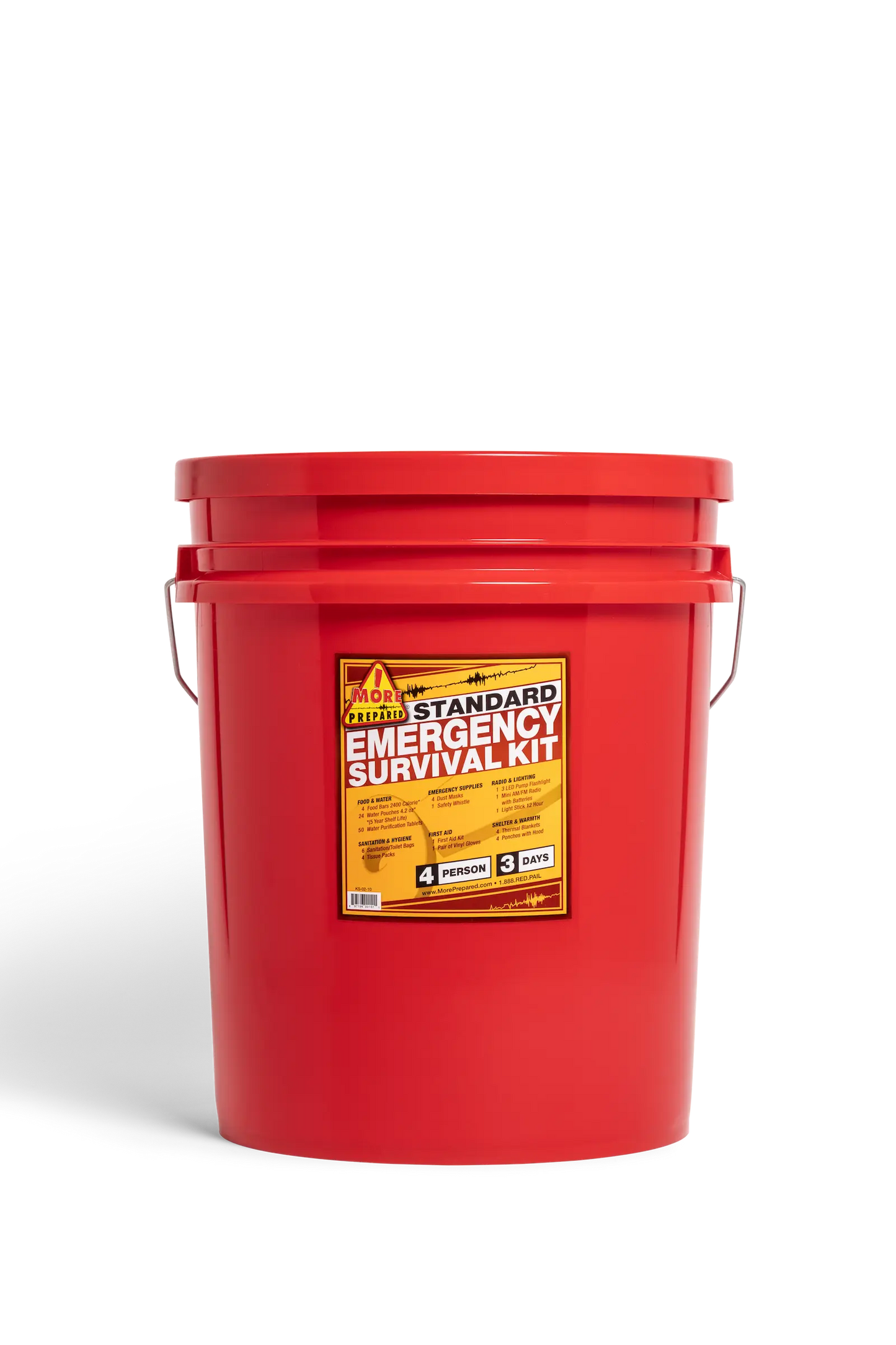 4-Person Home Emergency Kit (Standard)