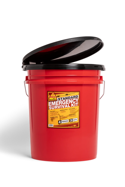 4 Person Home Survival Kit - Standard with Seat