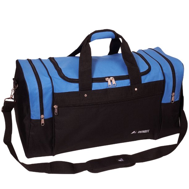 Everest 30P black roll duffel bag