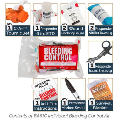 Individual Bleeding Control Kit - Vacuum Sealed