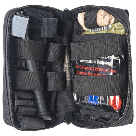NAR M-FAK Mini First Aid Kit w/Combat Gauze - Black