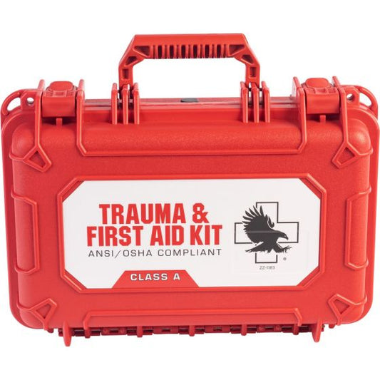 Trauma & First Aid Kit Hard Case - Class A (with Compressed Gauze)