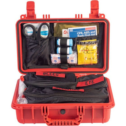 Trauma & First Aid Kit Hard Case - Class A (with Compressed Gauze)