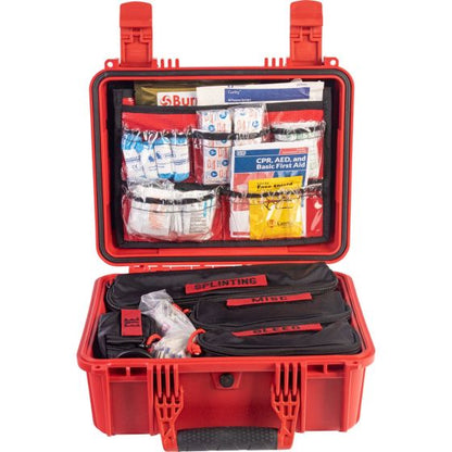 Trauma & First Aid Kit Hard Case - Class B (with Compressed Gauze)