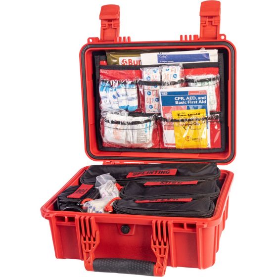 Trauma & First Aid Kit Hard Case - Class B (with Compressed Gauze)