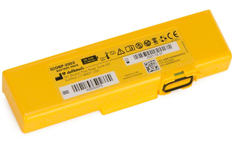 Defibtech Lifeline (View/Pro/ECG) Standard 4 Year Battery