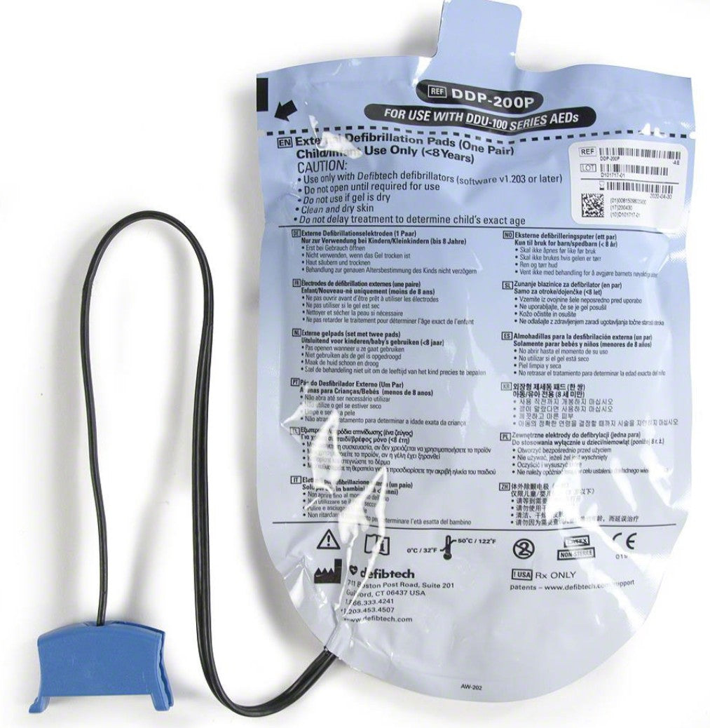 Defibtech Lifeline AED Infant/Child Pads
