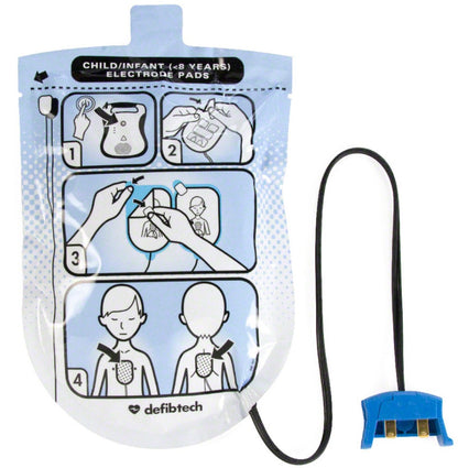 Defibtech Lifeline AED Infant/Child Pads