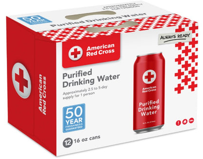 American Red Cross 50-Year Purified Drinking Water