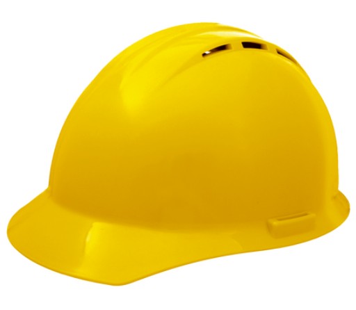 Hard Hat 4pt Vented ANSI/ISEA Z89.1 Class C Type 1 Ratchet