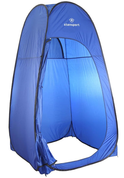 Blue Pop-Up Privacy Shelter