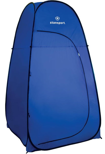 Blue Pop-Up Privacy Shelter