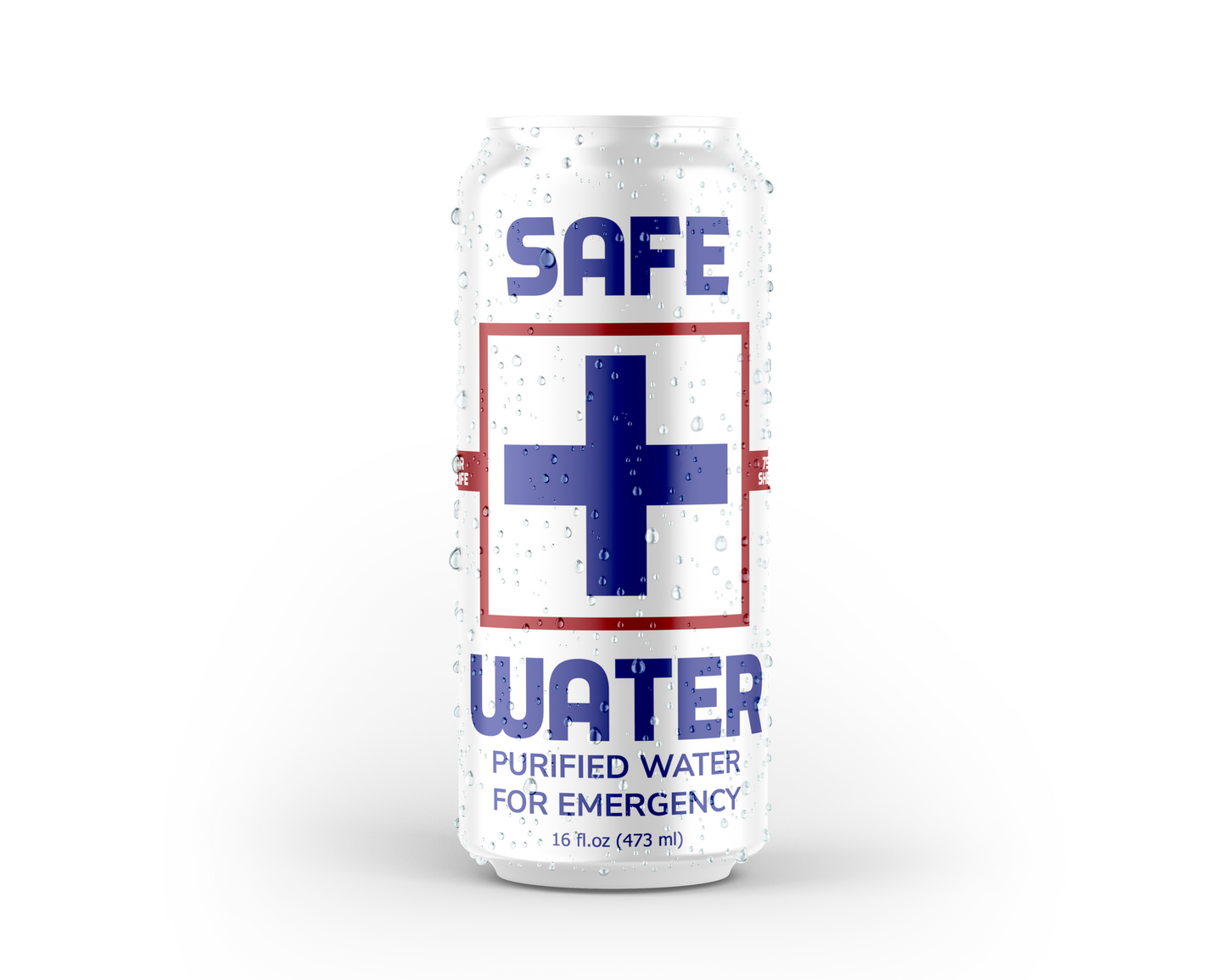 Safe Water 75 Year Shelf Life Emergency Drinking Water - 16 oz Can