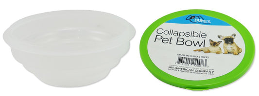 Collapsible Pet Bowl