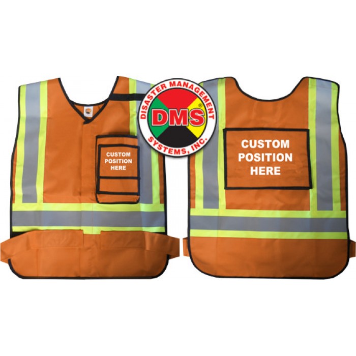 Dynamic Vest in Assorted Colors (Includes custom imprinted front & back placard)