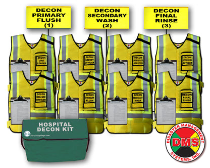 Hospital Decon Vest & Flag Kit