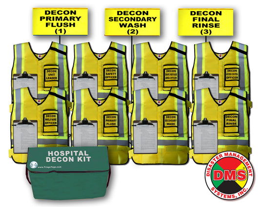 Hospital Decon Vest & Flag Kit