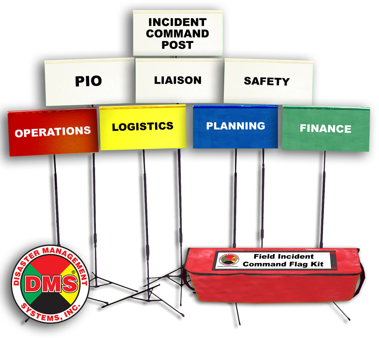 Field Incident Command Flag Kit