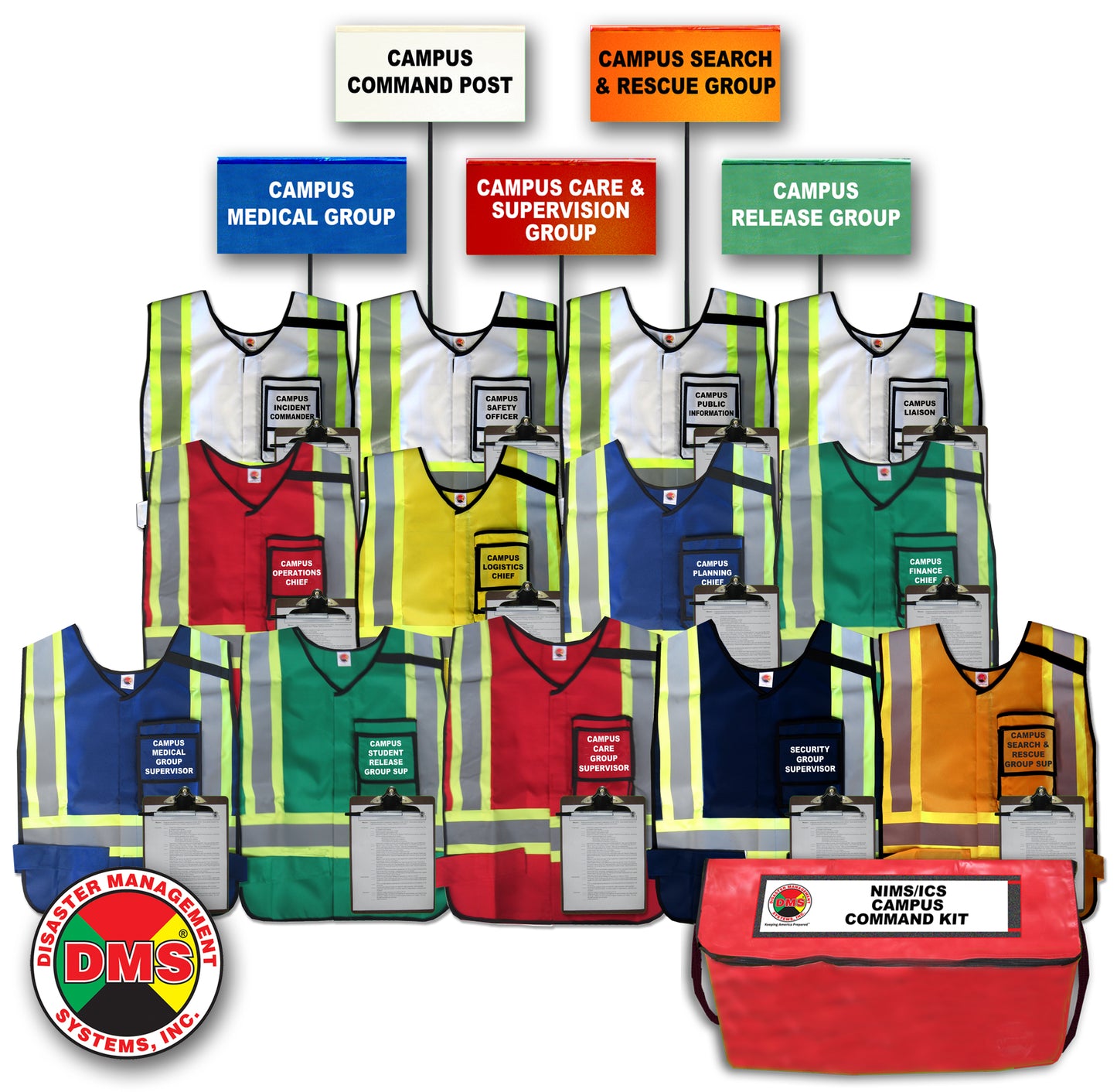 Campus Command Vest & Flag Kit