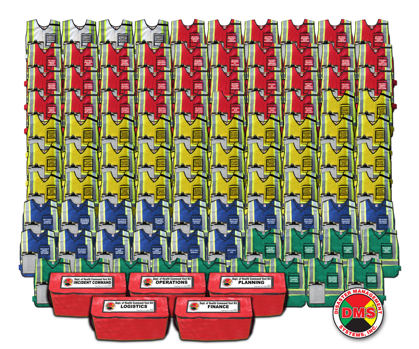 Department of Health Command Vest Kit - 99 Position