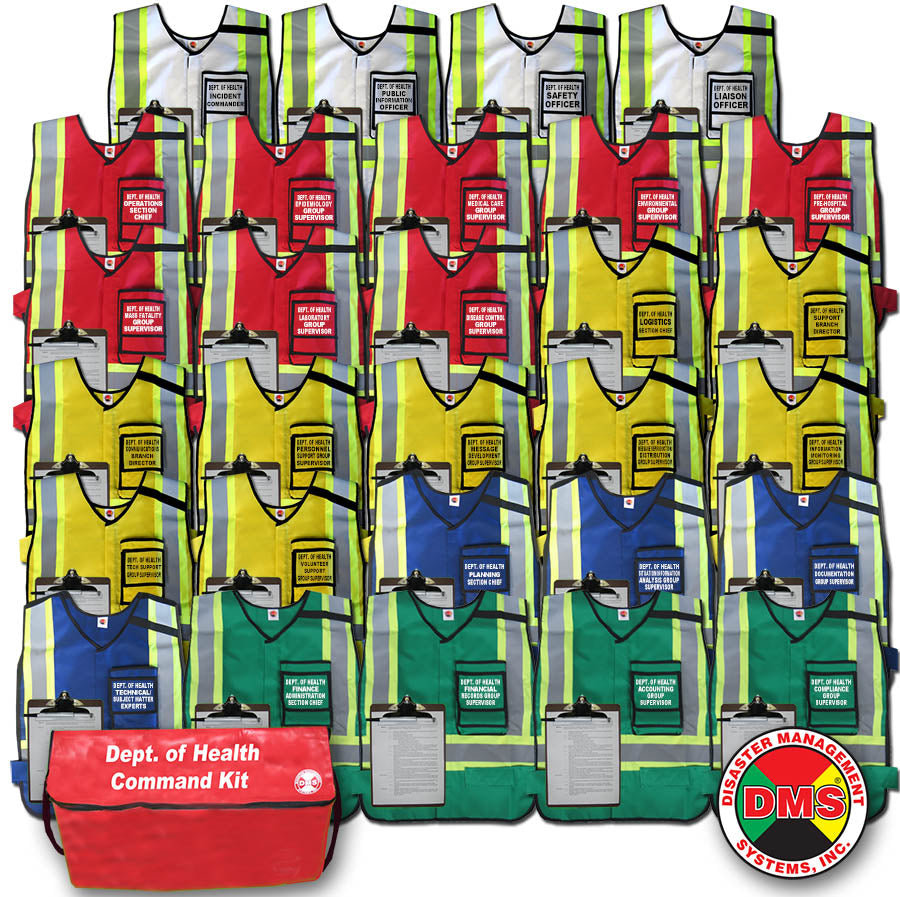 Department of Health Command Vest Kit - 29 Positions