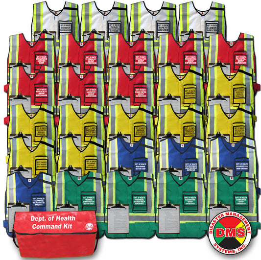 Department of Health Command Vest Kit - 29 Positions