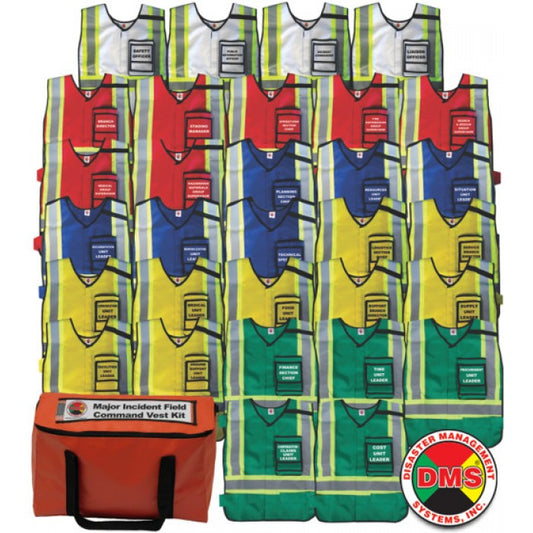 Major Incident Field Response Vest Kit - 31 Position