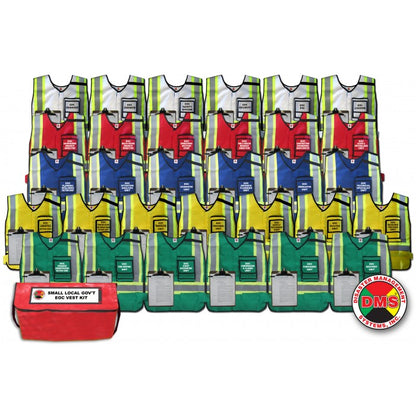 EOC Vest Kit for Small Local Government - 31 Position