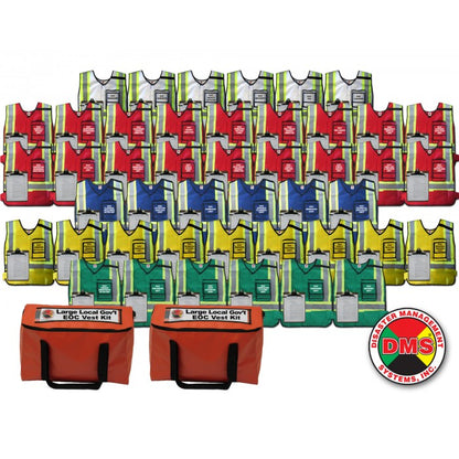 EOC Vest Kit for Large Local Government - 45 Position